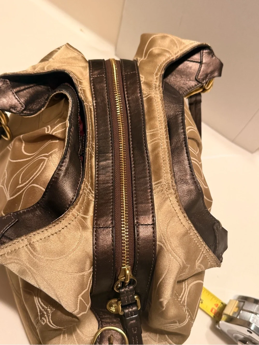 Coach satin shoulder